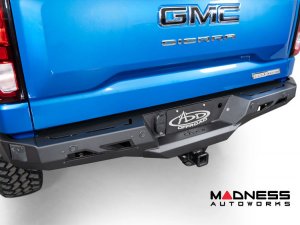 GMC Sierra 1500 Rear Bumper - Black Label Series - Addictive Desert Designs GMC Sierra 1500 Rear Bumper - Black Label Series - Addictive Desert Designs